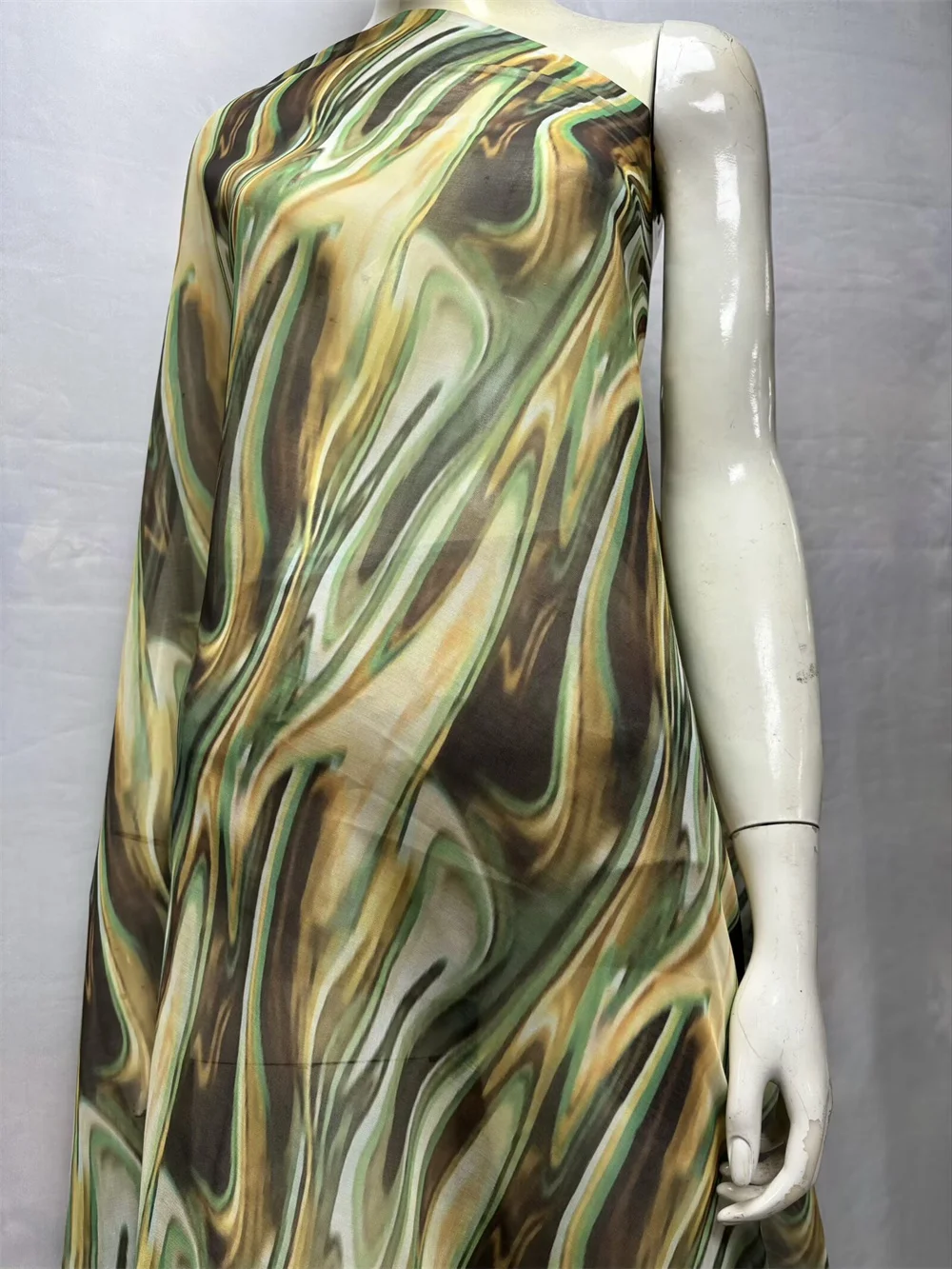 

Дышащая вуаль, тюль, мягкий цветочный материал, африканский нигерийский тканевый шарф для женщин, платье, 5 ярдов