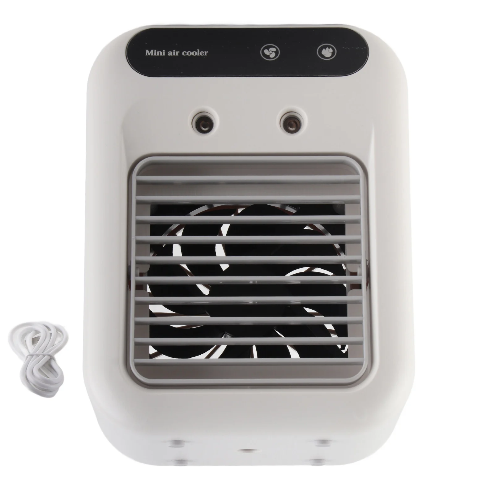 

Desk Top Water Cooling Fan Mini 2 Speed Table Humidification Air Cooler for Home Bedroom Office Room