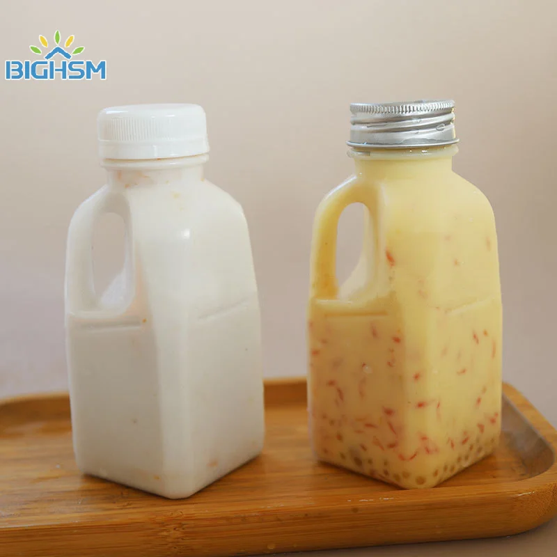 Botella de agua de plástico transparente para niños, botella de bebida de leche para mascotas con tapa, utensilios para acampar y senderismo, 320/500ml