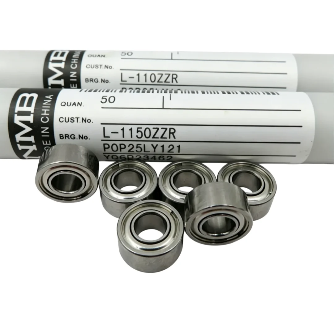 100pcs NMB Bearings Assorted Sizes R L-520 630 740 840 850 930 940 950 1030 1040 1060 1340 1050 1140 1260 1650 1350 1680 1470 ZZ