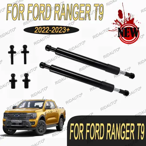 Amortiguador de aceite para puerta trasera de acero, desaceleración fácil de hasta para Ford Ranger 2024 2023, actualizaciones T9, accesorios para camioneta Australia