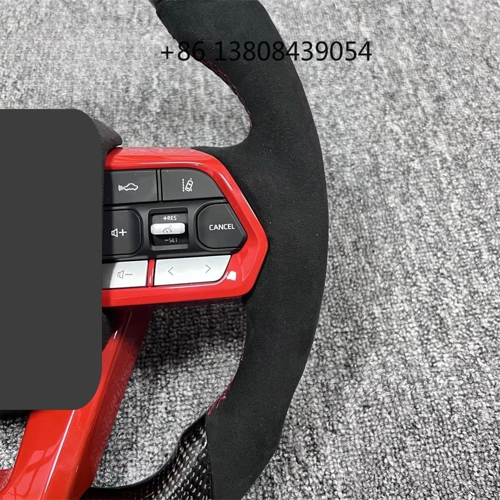 New Carbon Fiber and Trim Steering Wheel Suitable for Toyota Land Cruiser LC300 LC200 LC79 LC76 Car Steering Wheel view 3