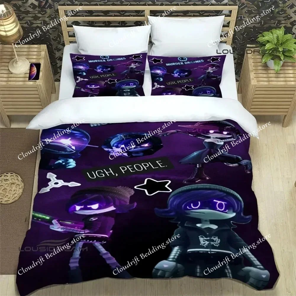 

Cartoon M-Murder Drones Bedding Sets Exquisite Bed Supplies Set Duvet Cover Bed Comforter Set Bedding Luxury Quilt Cover026