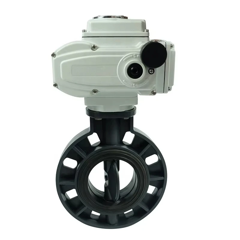 

Electric Butterfly Valve 220V DN50 Electrical Actuator PVC/UPVC/CPVC Butterfly Valve Motorized Wafer Butterfly Valve
