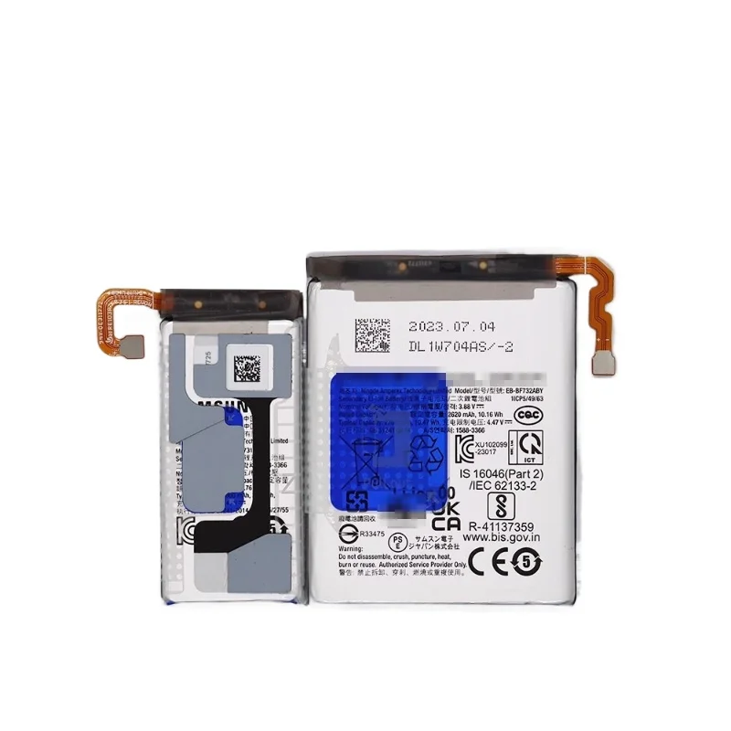 New Replacement Battery EB-BF731ABY EB-BF732ABY Battery For Samsung Z Flip5 Galaxy Z Flip 5 SM-F7310 F731 F732 + Free Tools