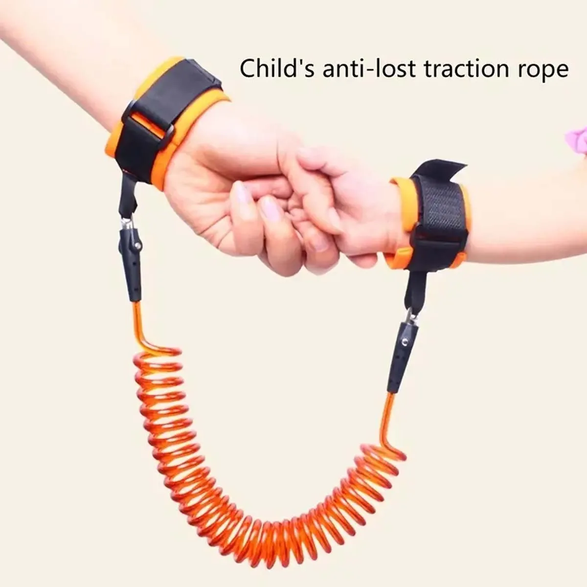 Anti Lost Wrist Link For Toddlers Babies & Kids, 4.92ft Safety Wrist Link - Reflective Child Walking Harness Rope Leash For Boy