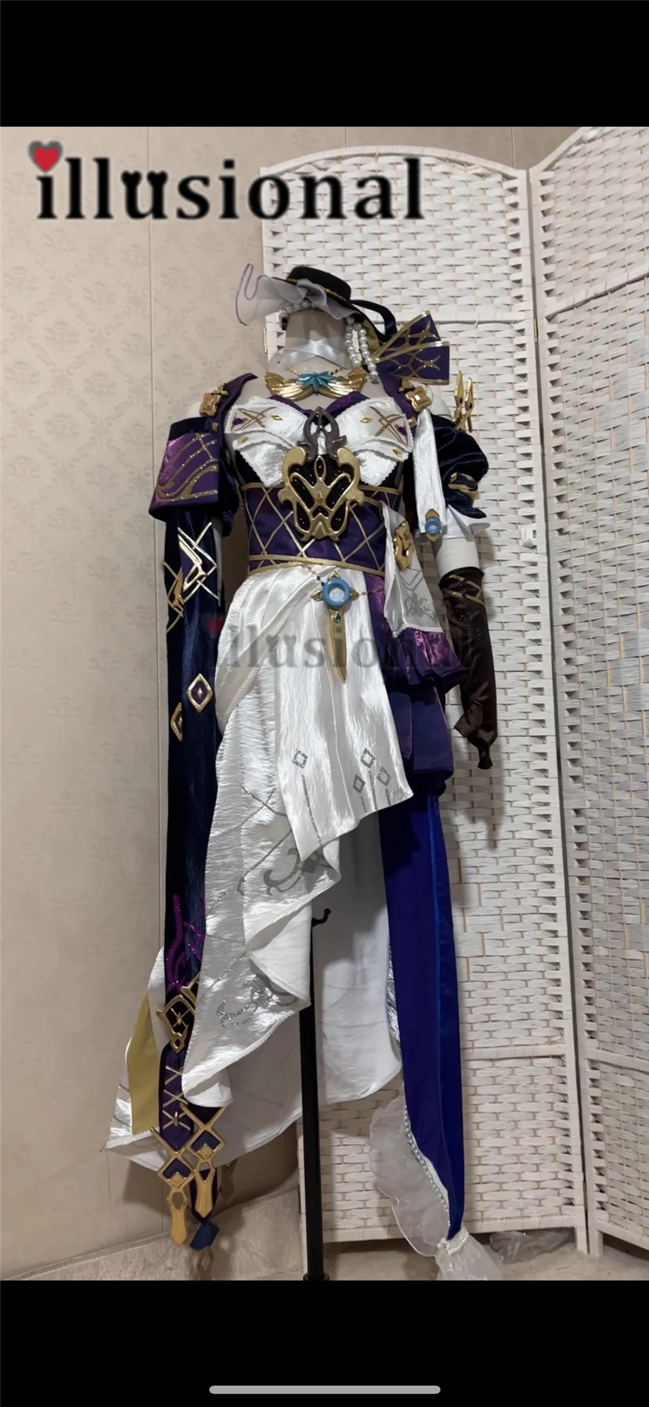 illusional Li Sushang from Honkai Impact3 Li Sushang Cosplay Costume for women dress female can custom size made