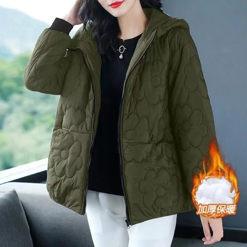 Imagem -02 - Parkas com Capuz Casual com Algodão Acolchoado Cabolsa à Prova de Vento Cabolsa Grosso e Quente Roupa Coreana Roupa Elegante Novo Inverno 2023