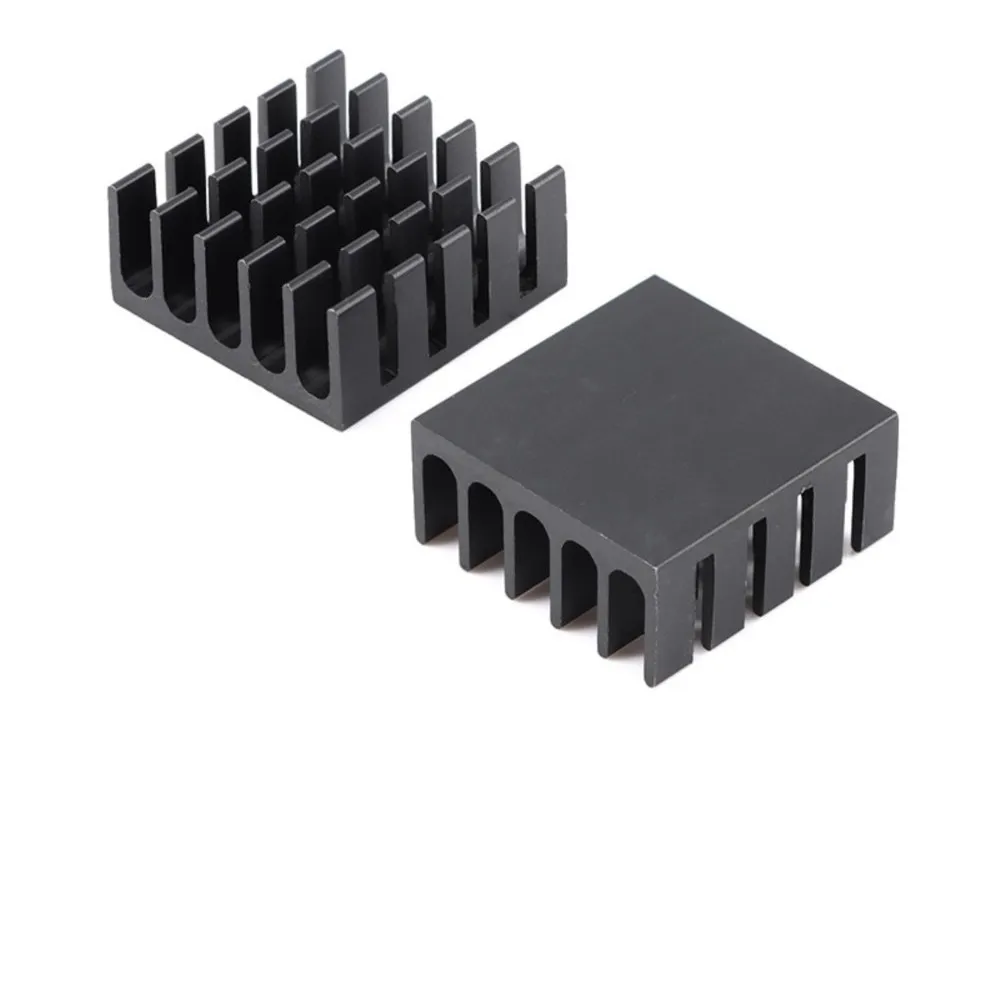 22*22*10mm Heatsink Cooling Fin Aluminum Radiator Cooler Heat Sink for Transistor PBC IC Chip LED Module 22x22x10mmCoree
