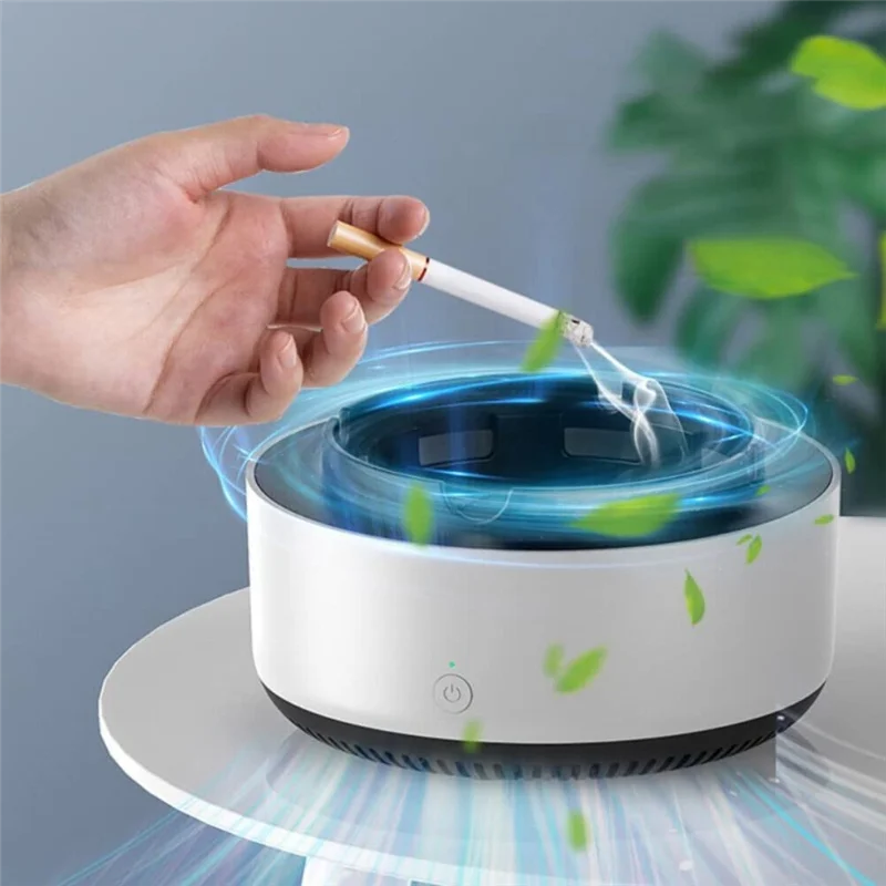 Air Purifier Ashtray,Air Purifier Ashtray Indoor 2In1 Air Purifier Multifunctional Home Air Freshener Ashtray