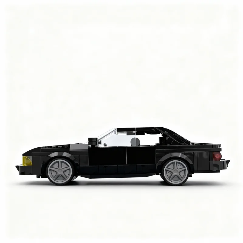 353 Piezas MOC City Champions Super Car Chevrolet Impala SS Modelo Tecnológico DIY Bloques de Construcción para Montar, Regalo de Cumpleaños, Decoración para el Hogar