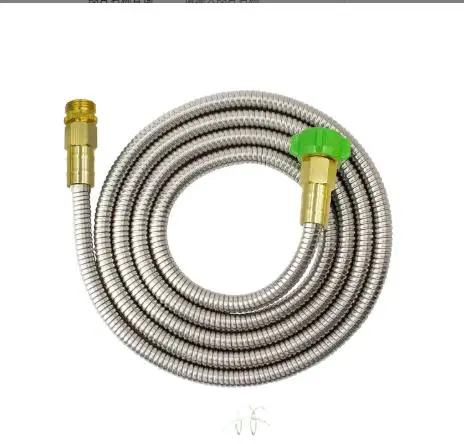 Stainless Steel Garden Hose Lightweight Kink-Proof Water Hose For Outdoor Irrigation And Pet Bathing
