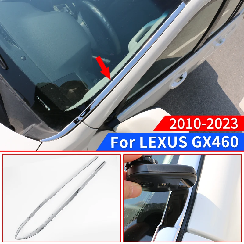 

Foreside Windscreen Decorative Strip For Lexus GX460 GX 460 2010-2022 2021 2020 Exterior Accessories upgraded Chrome body parts