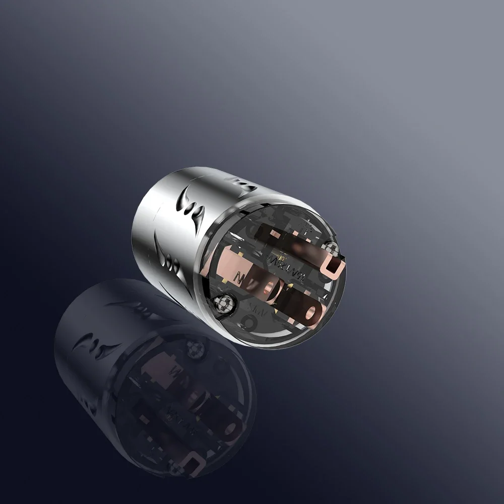 Viborg-VM512 + VF512, conector de enchufe de alimentación de cobre puro hifi US, macho y hembra, nuevo