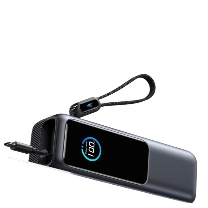 For Anker Zolo 165W Max Power Bank 25000mAh High Capacity Built-in and Retractable Cables Multi-Device Charging Power Bank
