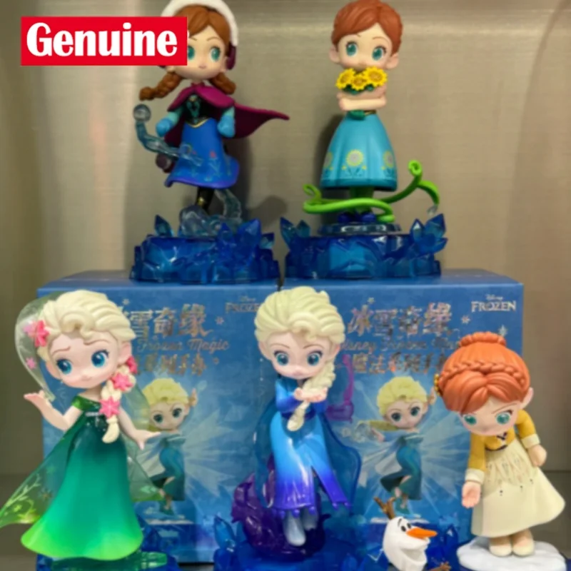 

Disney Frozen Magic Series слепая коробка игрушки Анна Эльза загадочная коробка куклы модные модные игрушки коллекция украшений подарок для девочек