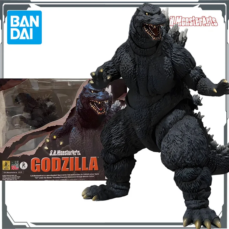 

Оригинальная фигурка Bandai S.H.MonsterArts GODZILLA 155 мм, экшн-фигурка, игрушки для мальчиков, подарок, коллекционная модель, украшения
