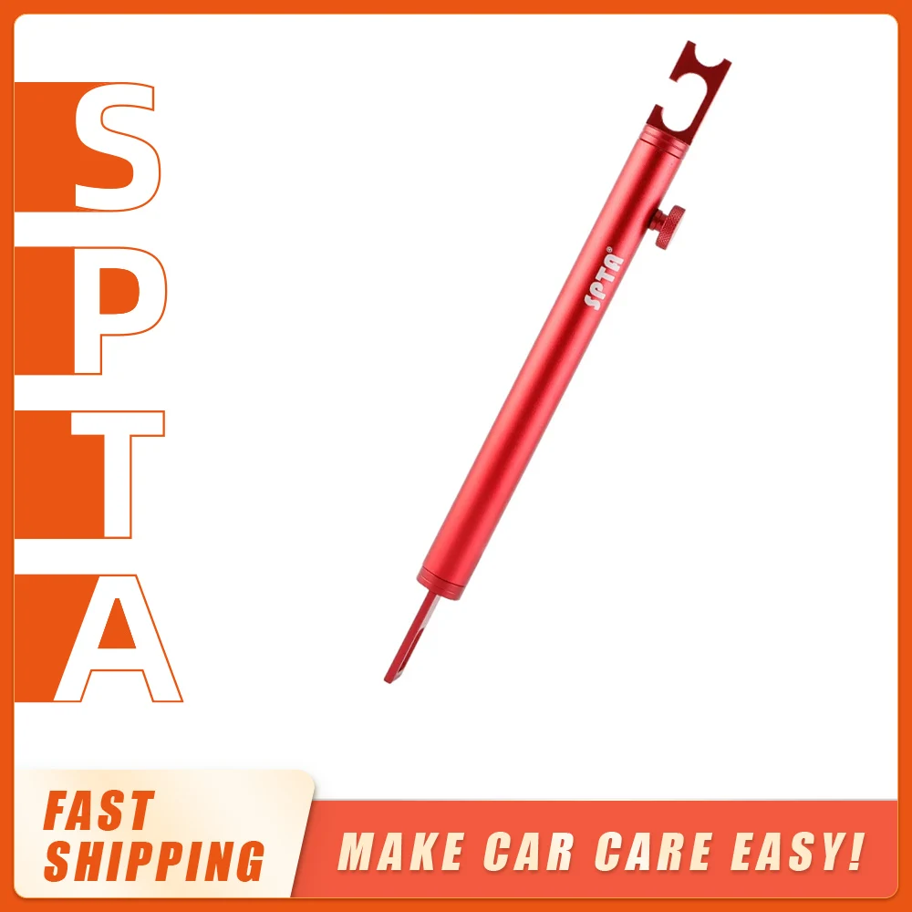 SPTA Support Rod Car Polishing Retractable Aluminum Support Bar Vehicle Door Fixing Pole Adjustable Support Bar for Automobiles