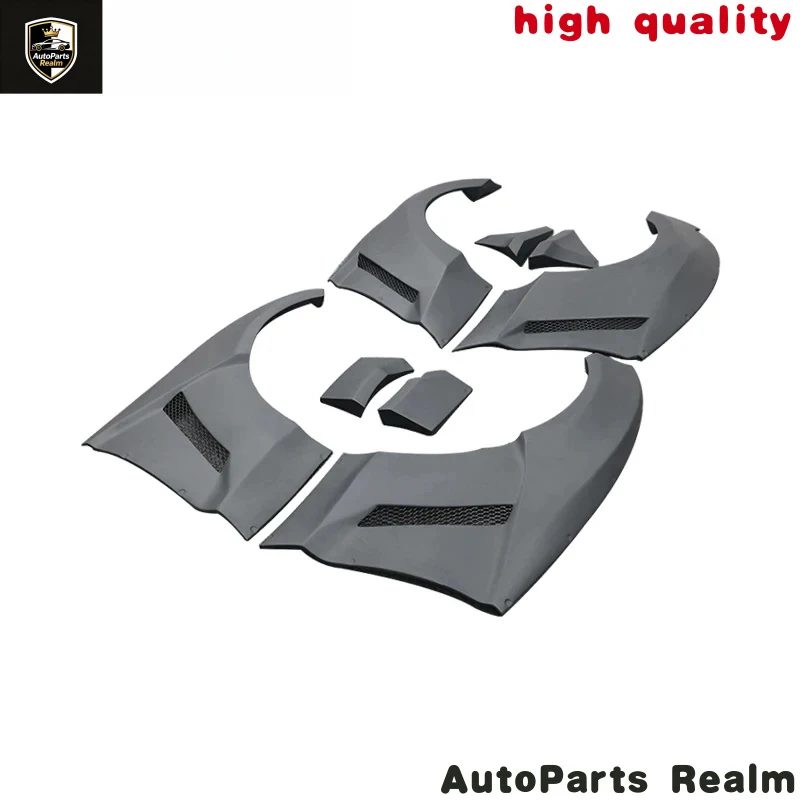 Auto Modified Parts Side Arch FRP Materials Wide Body Wheel Eyebrow Musatng GTSS Style FlarHot Selling Products