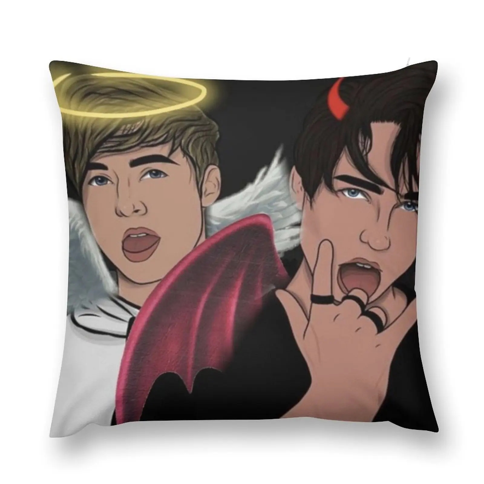 Sam And Colby Throw Pillow Sofa Cushions Sofa Decorative Covers pillow