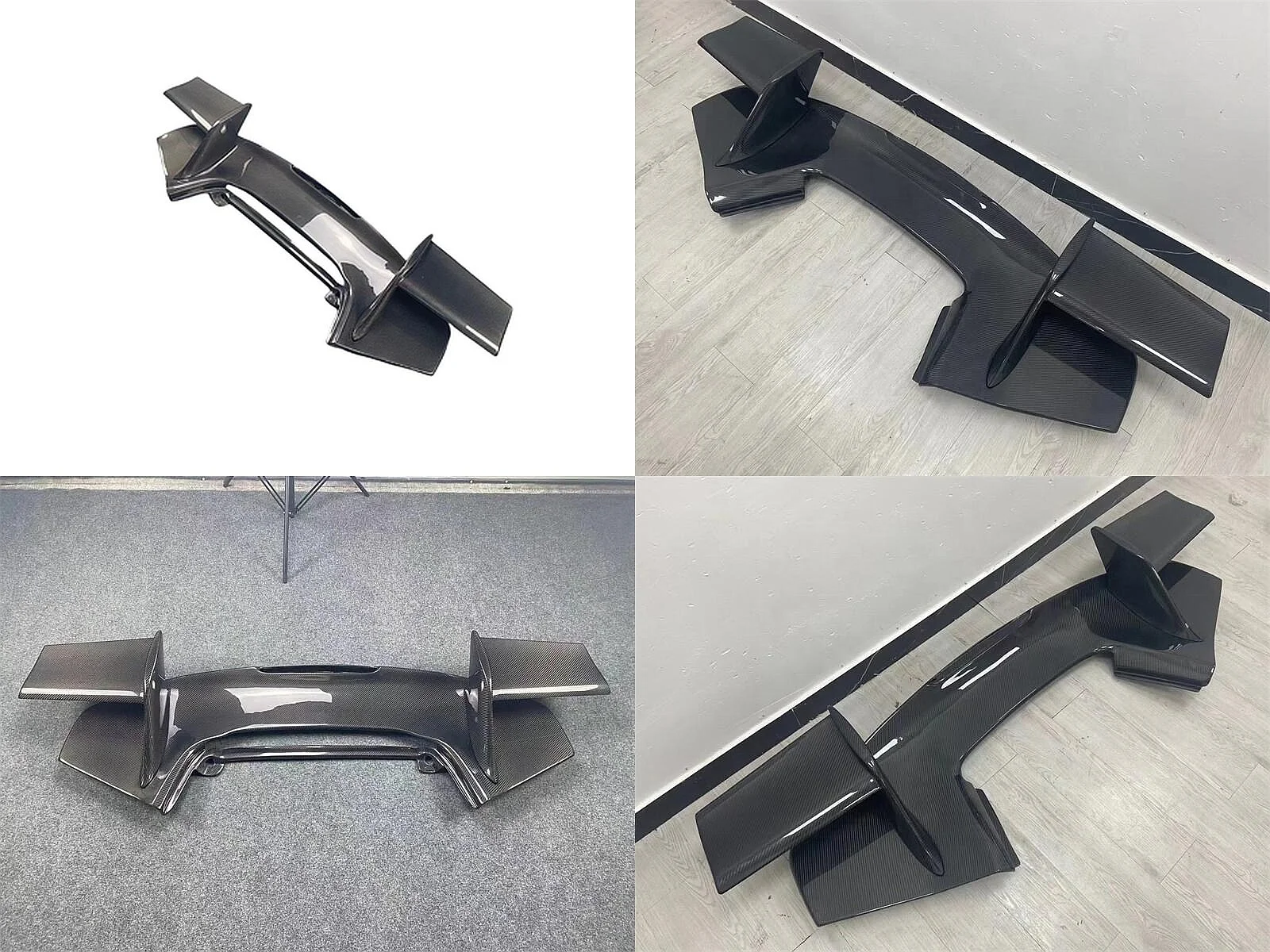 

Hot Selling M Style Carbon Fiber Duck Tail Spoiler for Ferrari 488 Rear Wing