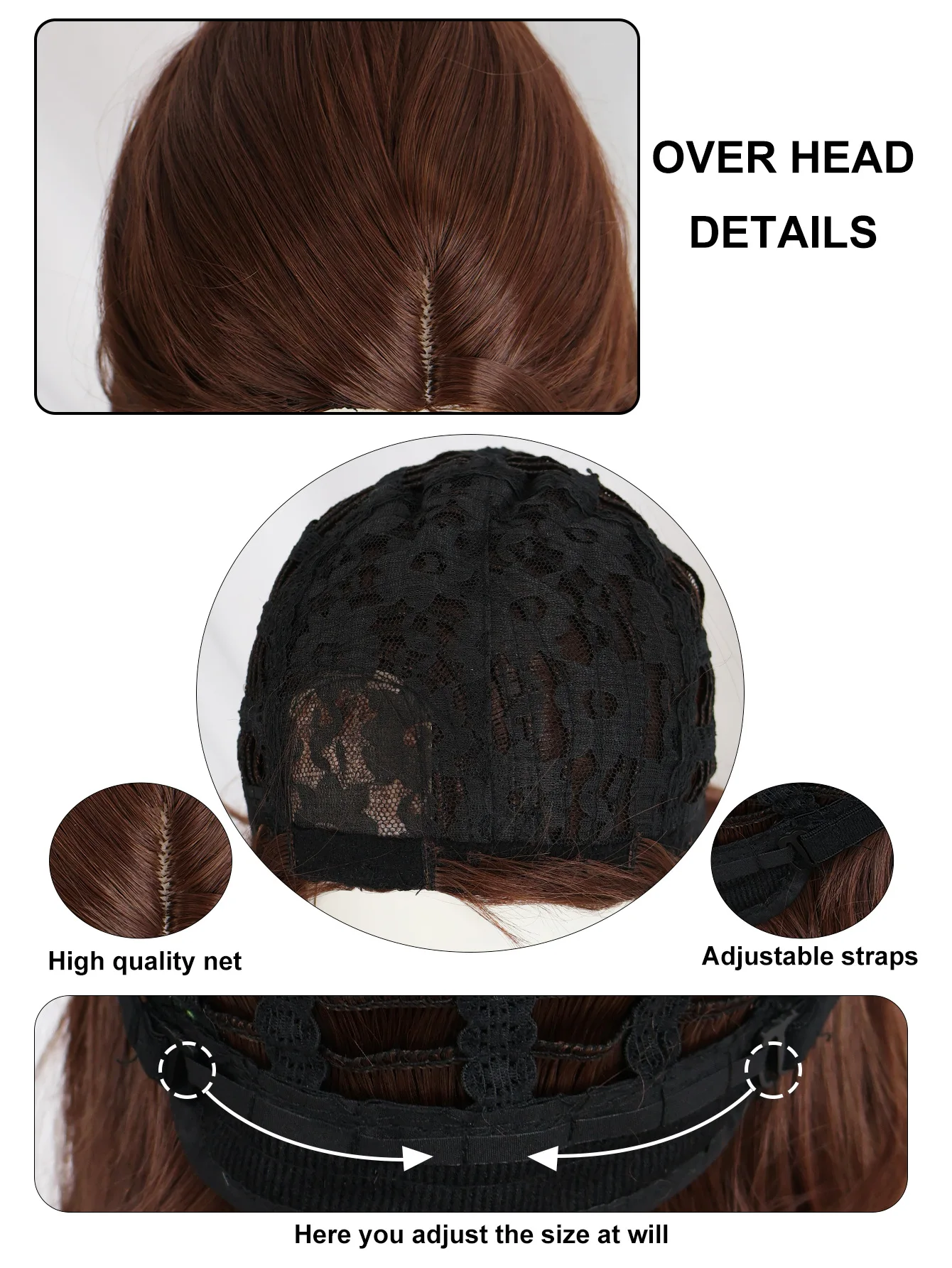 Juego The Last of Us Ellie, peluca de Cosplay marrón, pelo corto con raya lateral, pelucas de Cosplay para mujer y niña, disfraz de Cosplay