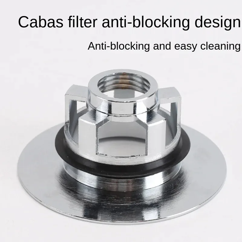 Wastafel Afdruiprek Bounce Core Universeel Type Wastafel Gootsteen Lekkende Plug Push Type RVS Clamshell Accessoires