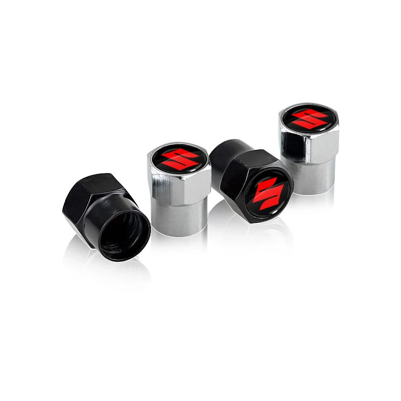 4 шт. колпачки для штока клапана автомобиля, водонепроницаемые автомобильные товары для Suzuki Swift Sport Jimny Grand Vitara Alto SX4 Samurai Across