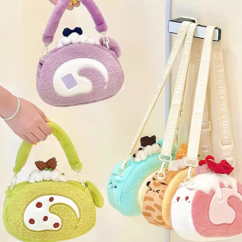 

Kawaii Japan Sweet Cute Lolita Сумка-мессенджер Милая девушка Плюшевая сумка Мультяшная кукла Двумерное комическое шоу Ltabag Girl