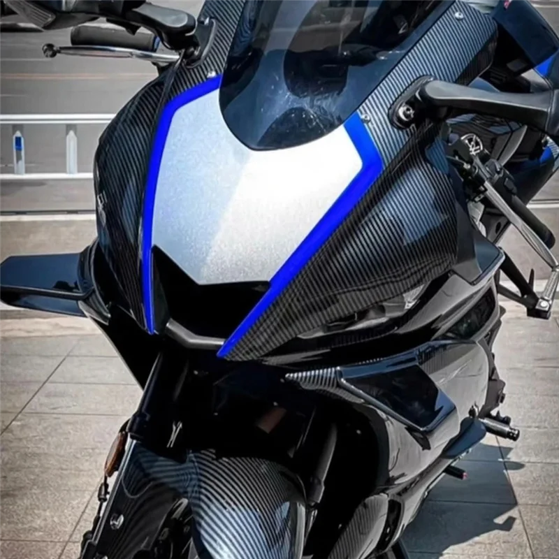 

P-Premium-Motorcycle Aerodynamic Wing Downforce Naked Forntal Spoilers Wing Deflector For YZF-R25 Black