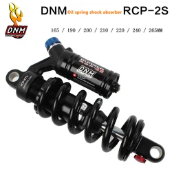 Per DNM BRUCIATORE RCP2S Ammortizzatore Posteriore Downhill MTB Bike 165-265mm Rebound Compressione Precarico Discesa Per Bici Moto Parti