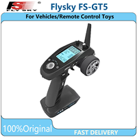 FlySky FS-GT5 FS GT5 2.4G 6CH RC Radio Transmitter and FS-BS6 Receiver for Vehicles Crawler Car Boats Tank Racing Toys