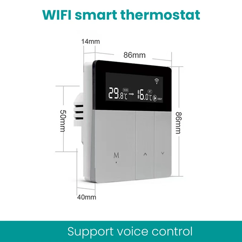 AVATTO Tuya Wifi Temperature Controller 100-240 V Remote Electric Control,Google Home Yandex