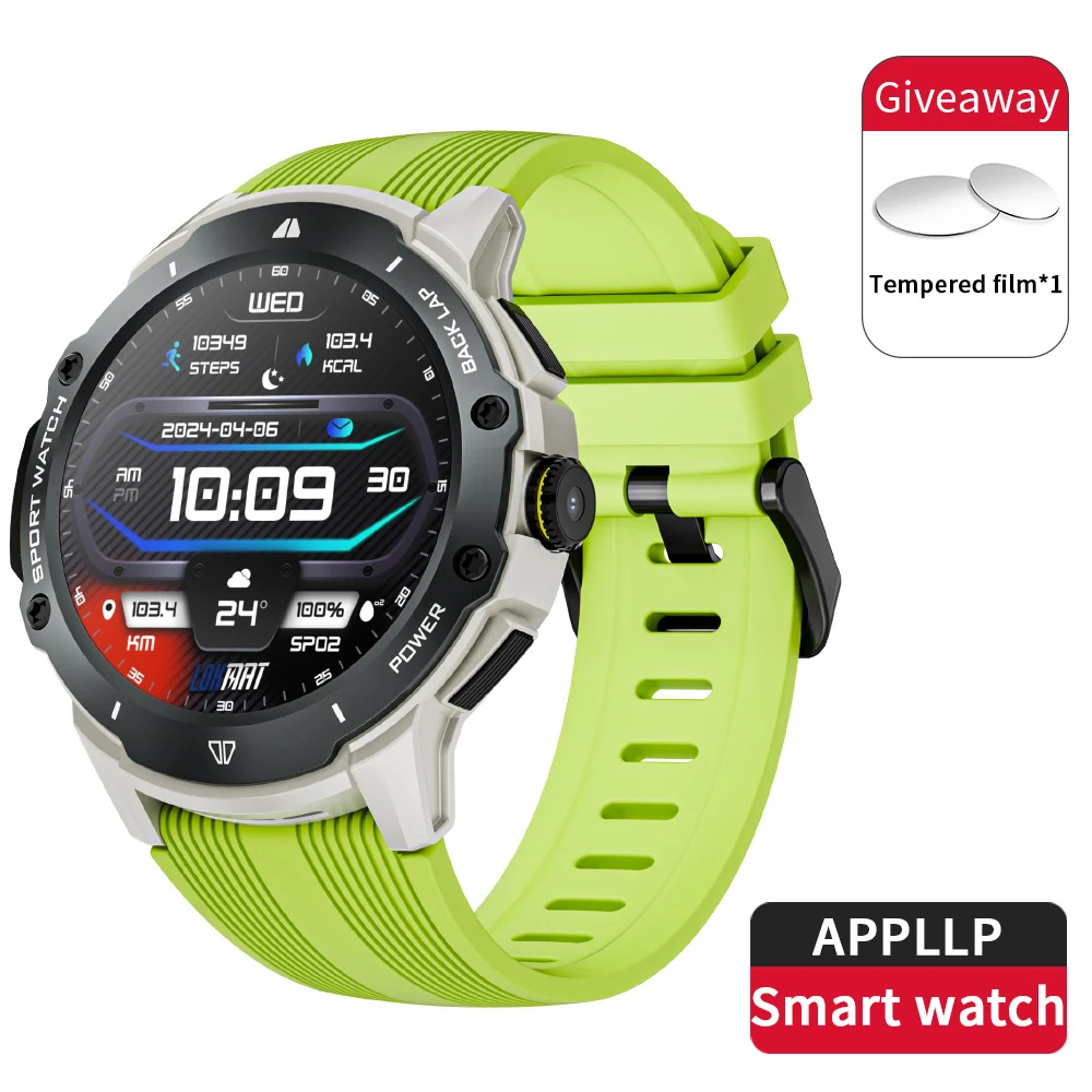 

32G APPLLP Android Smart Watch Touch Amoled Screen Wifi Watch Play Tiktok Camera Smartwatches Video Calls Watch Phone