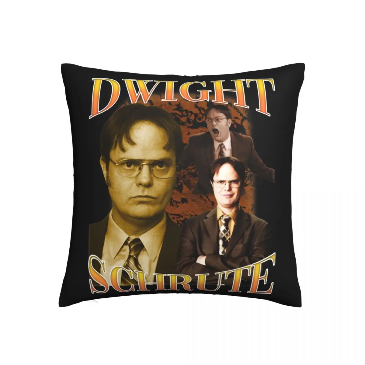 

Винтажная Подушка Dwight Schrute в стиле 90-х годов, чехол для подушки с рисунком, украшение, модель чехол Series, декоративная подушка