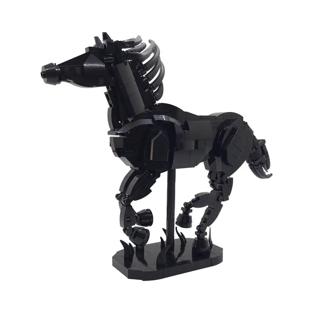 

Изготовленная на заказ MOC-152034 Equus Caballus, модель 357, детали, детский подарок на Рождество