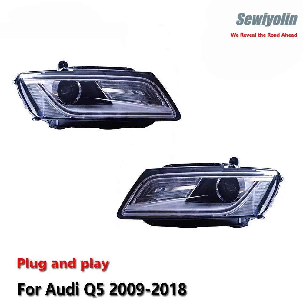

Светодиодные фары для Audi Q5 2009-2018: противотуманные фары, ДХО, стоп-сигналы, указатели поворота, подключение Plug and Play