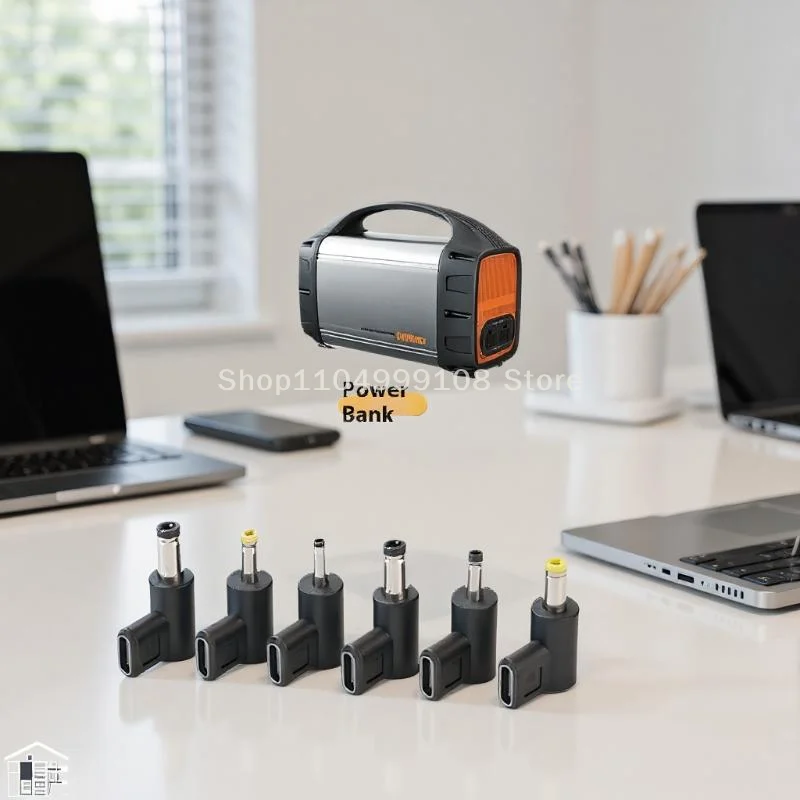 قابس مقبس الطاقة من النوع C إلى DC، محول شحن عالمي 5 فولت لأجهزة متعددة