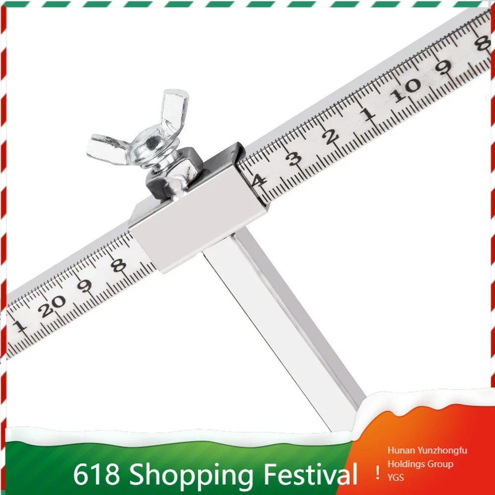 Heavy Duty Stainless Measuring Check Ruler Body Frame Inspection Gauge Workshop Accessory For Collision Damaged Car Sheet Metal