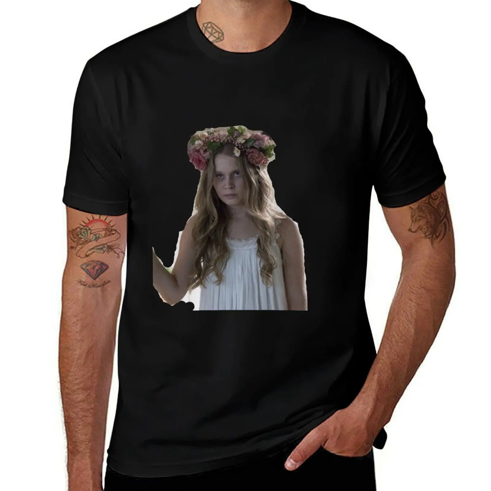sharp objects T-Shirt Classic Crew Neck Cotton T-Shirt