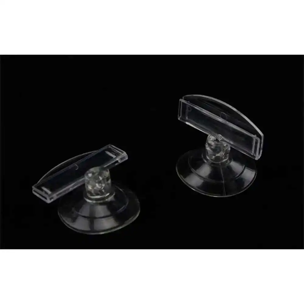 Pop Suction Sucher Cup Stable Base Clear Sign Display Promotion Price Tag Clips Holders Strong Succk Name Card Holder Rack