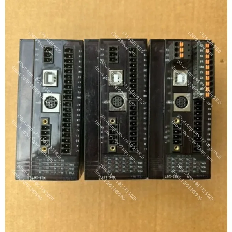 Промышленный модуль ПЛК PLC XL5-16T, источник питания DC24V, с USB и коммуникационным интерфейсом, б/у, в рабочем состоянии.