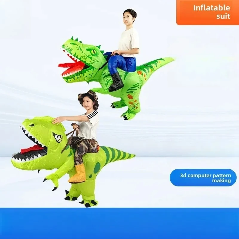 

Halloween Party Tyrannosaurus Rex Inflatable Cos Party Parade Doll Costumes Children's Performance Inflatable Costumes