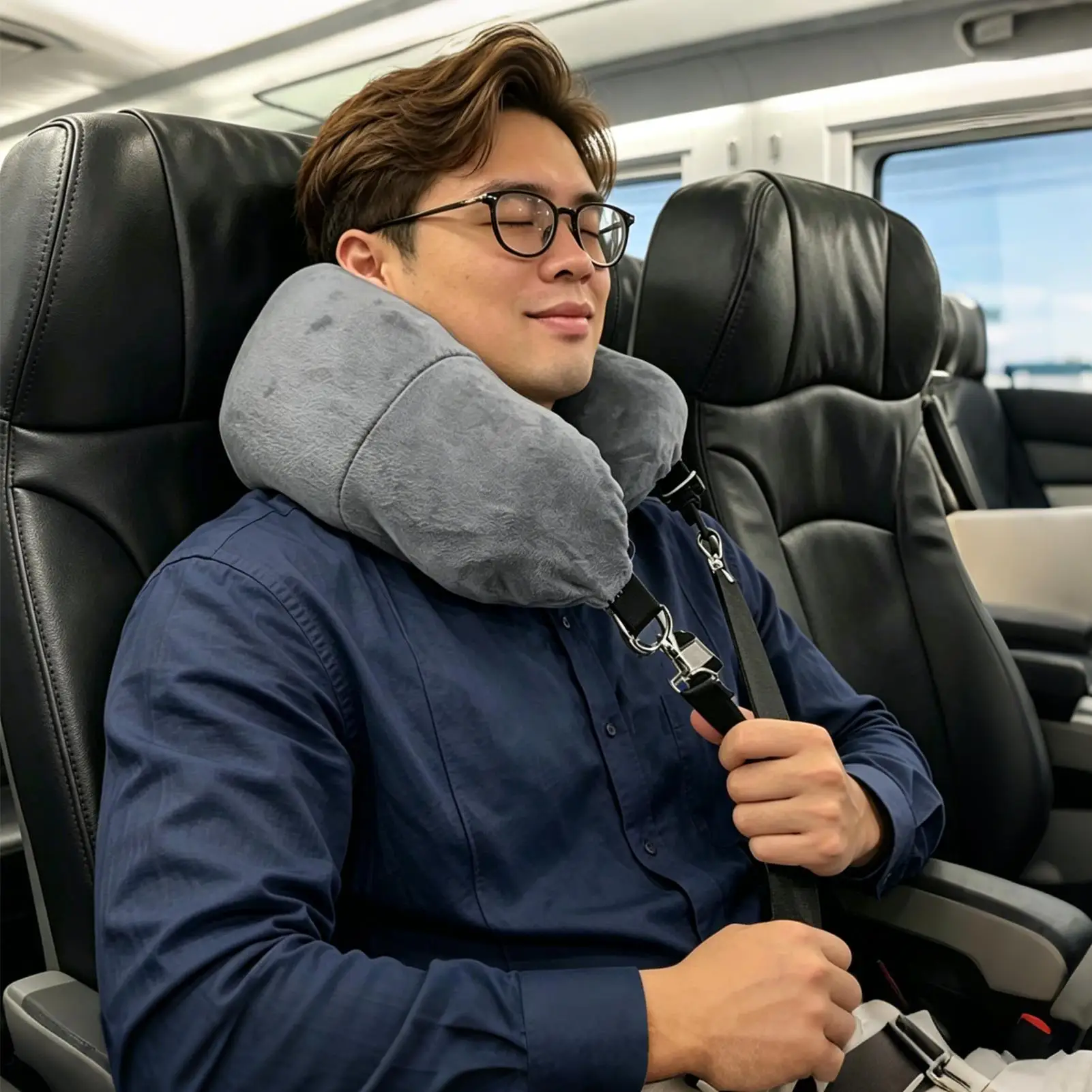 Fillable Neck Pillows For Travel Comfort Fillable Cervical Cushion With Clothes Storage Stuffable Neck Pillow For Women Men
