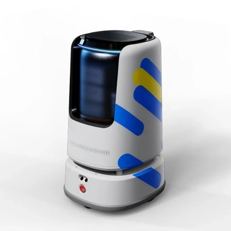 Hotel intelligent delivery robot, delivery of goods and water, factory hospital office building, automatic delivery and charging