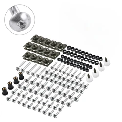 177PCS Body Screws Nut For SUZUKI VSTROM 650 Dl 650 GSR 600 S750 Bandit GSXR 600 750 SV650 LTZ 400 Fairing Protector Bolt Kits