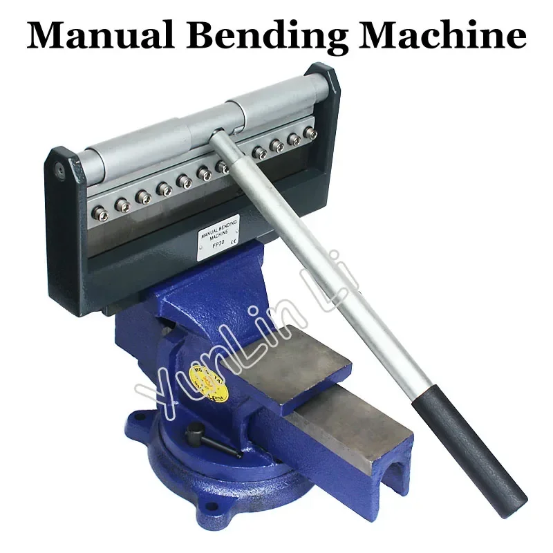 

90 Degrees Manual Bending Machine Max Width of 300mm Bending Tool Small Reel Flow Machine FP30