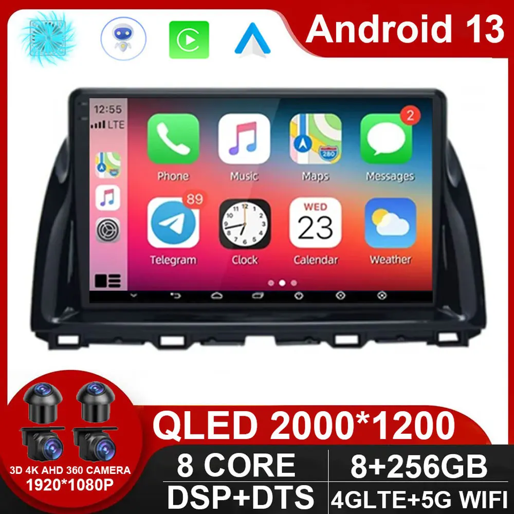 

10.1"Android 13 Car multimedia Vedio player For Mazda CX5 CX-5 2012 - 2015 Car Autoradio Gps Navigation stereo 2din HeadUnit 4G