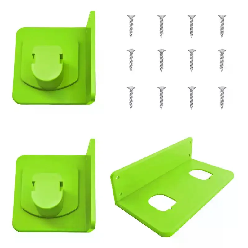 Wall Mount Battery And Tool Holder For 18V Lithium Battery Power Tool Drill Storage Hangers Shelf For P103 P107 P108
