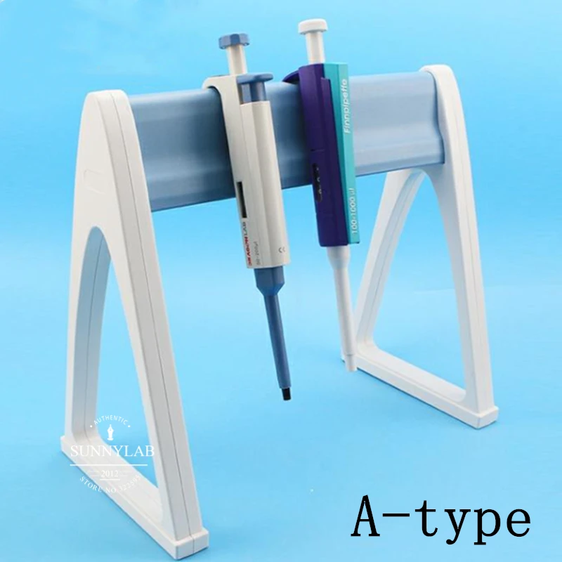 1pcs Plastic L-type A-type Z-type Rotating-type Pipettor Rack HIPS Material Pipette Holder Pipetting Device Bracket